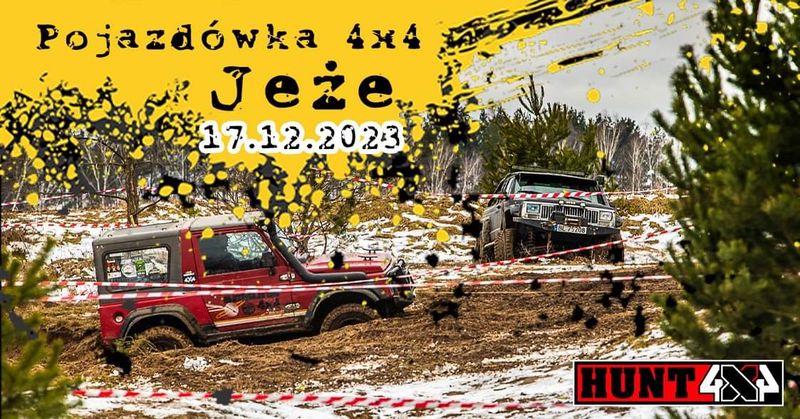 Pojazdówka 4x4 - Jeże 17.12.2023