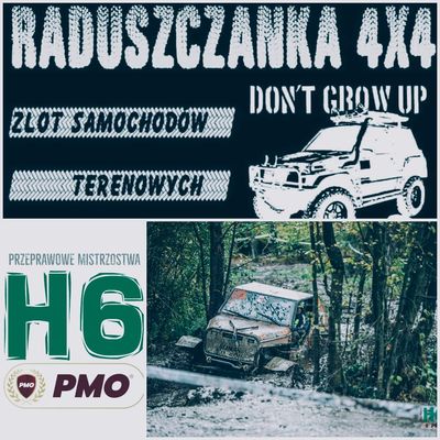 XII zlot Raduszczanka 4x4 -eliminacje do Przeprawowe Mistrzostwa H6 PM