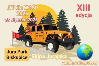 XIII JURAJSKA INTEGRACJA TERENOWA 4x4 dla WOŚP  25 styczeń 2025