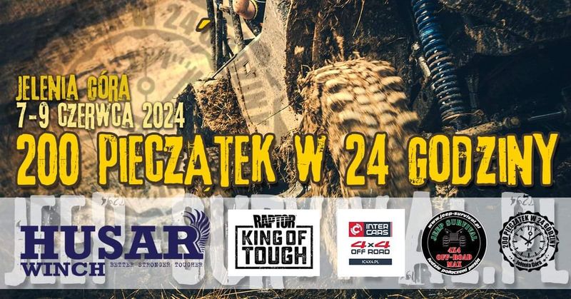 200 Pieczątek W 24 Godziny Husar Winch Jelenia Góra