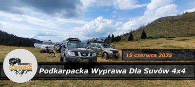 Podkarpacka wyprawa dla SUVów 4x4