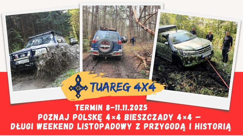 Poznaj Polskę 4×4, Bieszczady 4×4 – Długi Weekend Listopadowy Z Przygo