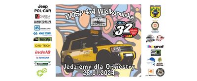 32. WOŚP 4x4WLKP - Jedziemy dla Orkiesty!
