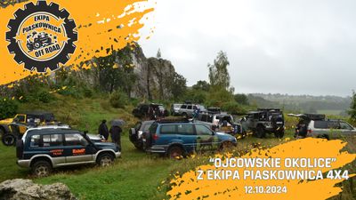 "OJCOWSKIE OKOLICE" z Ekipa Piaskownica 4x4  -12.10.2024