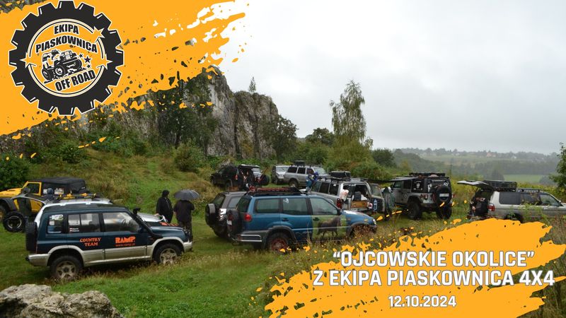 "Ojcowskie Okolice" Z Ekipa Piaskownica 4x4  -12.10.2024