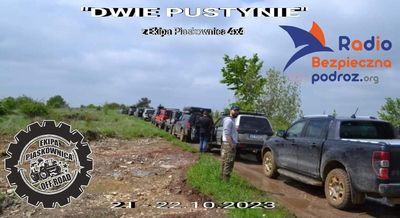 "DWIE PUSTYNIE" z Ekipa Piaskownica 4x4  - 21/22.10.2023