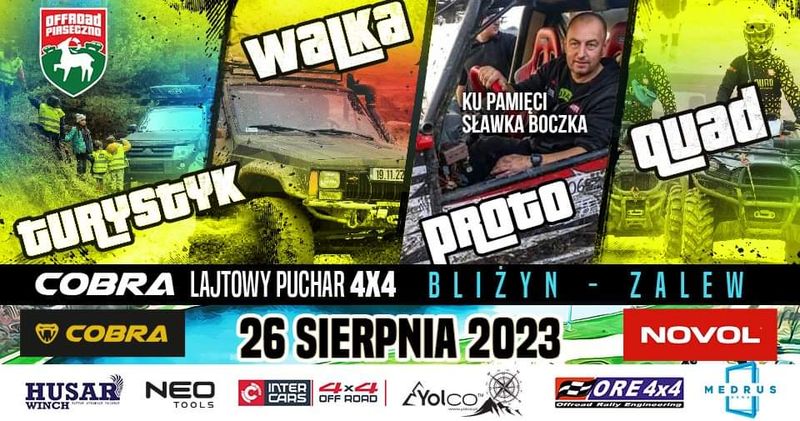 Cobra Lajtowy Puchar 4x4 Bliżyn Pamięci Sławka Boczka