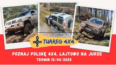 POZNAJ POLSKE 4X4, lajtowo na Jurze