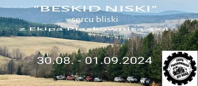 "BESKID NISKI" Sercu bliski z Ekipa Piaskownica 4x4  - 30.08.-01.09.20