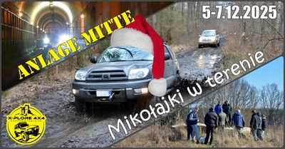 Anlage Mitte. Mikołajki w terenie. Rodzinny weekend 4x4