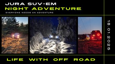 JURA SUV-em - NIGHT ADVENTURE - 18.01.2025