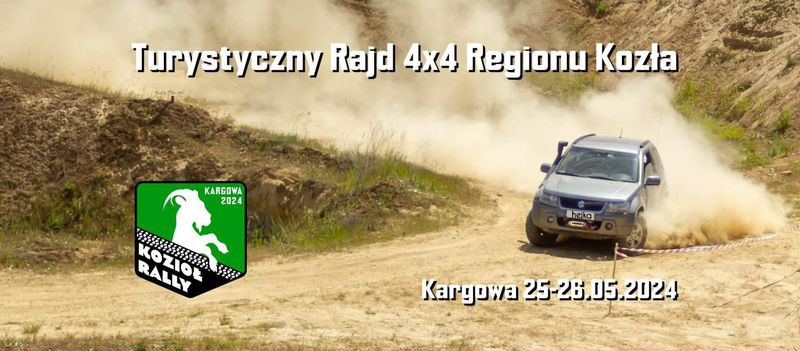 Kozioł Rally 2 - Turystyczny Rajd 4x4 Regionu Kozła 2024