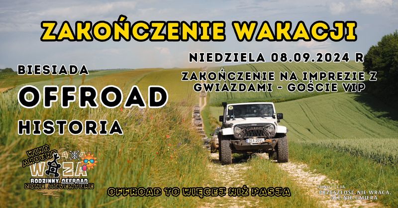 Offroadowe Zakończenie Wakacji - Ponidzie 2024