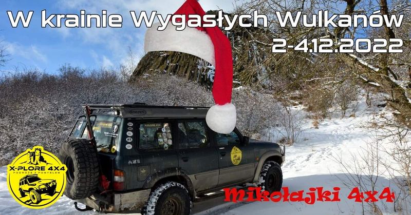 W Krainie Wygasłych Wulkanów. Mikołajki 4x4