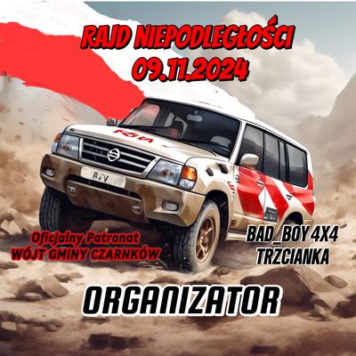 Rajd Niepodległości 2024 z BaD_BoY 4x4 Trzcianka