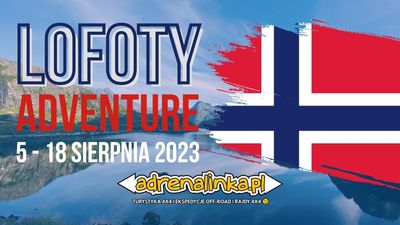 Lofoty Adventure 5 - 18 sierpnia 2023