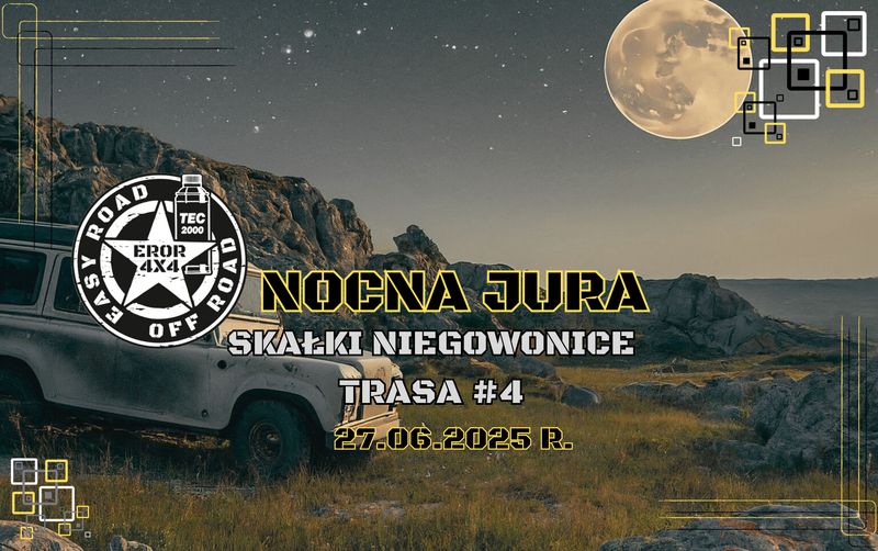 27.06.2025 Nocna Jura - Skałki Niegowonice