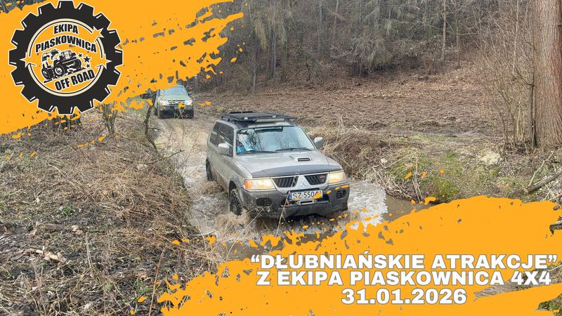 "Dłubniańskie Atrakcje" Z Ekipa Piaskownica 4x4-31.01.2026