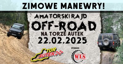 Zimowe manewry - Rajd Off-Road na Torze Autek