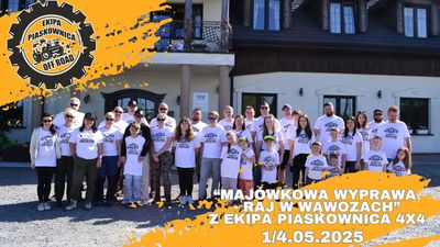 "MAJÓWKOWA WYPRAWA - RAJ W WĄWOZACH" z Ekipa Piaskownica 4x4 - 01/04.0