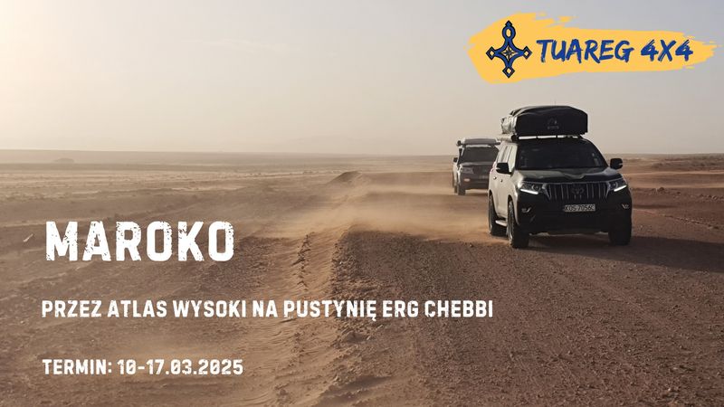 Maroko, Przez Atlas Wysoki Na Pustynię Erg Chebbi