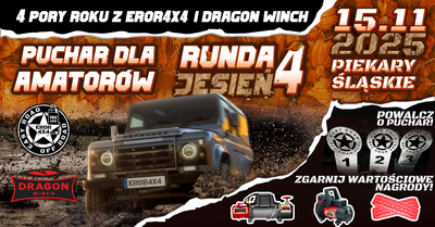 CZTERY PORY ROKU Z EROR4X4 I DRAGON WINCH - JESIEŃ