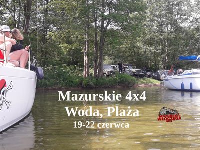 Mazurskie 4x4, Woda, Plaża