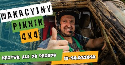 KRZYWO, ALE DO PRZODU – czyli Wakacyjny Piknik 4x4 na Torze Off Road w