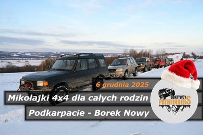 Mikołajki 4x4 dla całych rodzin