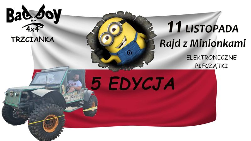 Minionki Na Beżdrozach Edycja 5 Z Bad_Boy Trzcianka 4x4