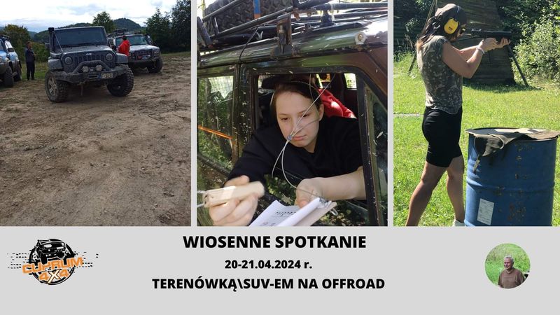 Wiosenne Spotkanie. Terenówką/Suv-Em Na Offroad.