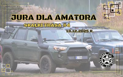13.12.2025 r. SKAŁKI - JURA DLA POCZĄTKUJĄCYCH 4X4