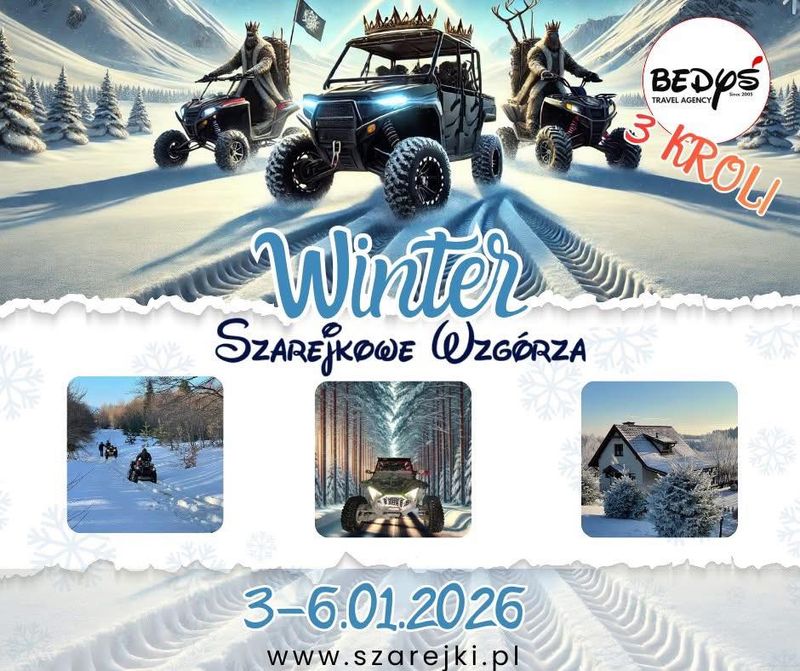 Noworoczna Pojazdówka Po Mazurach Garbatych - 3 Króli