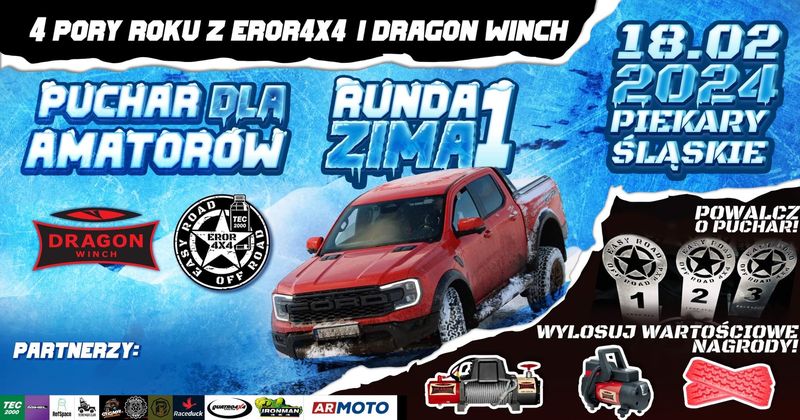 Runda 1 Piekary Śląskie - Cztery Pory Roku Z Eror4x4 I Dragon Winch