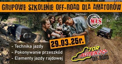 GRUPOWE SZKOLENIE OFFROAD DLA POCZĄTKUJĄCYCH