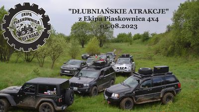 "DŁUBNIAŃSKIE ATRAKCJE" z Ekipa Piaskownica 4x4-05.08.2023