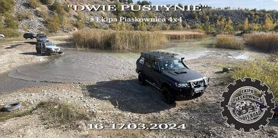 "DWIE PUSTYNIE" z Ekipa Piaskownica 4x4  - 16-17.03.2024