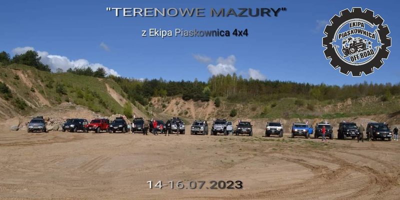 "Terenowe Mazury" Z Ekipa Piaskownica 4x4  - 14-16.07.2023