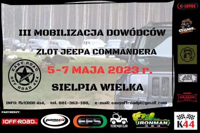 III Mobilizacja Dowódców - Zlot Jeepa Commandera