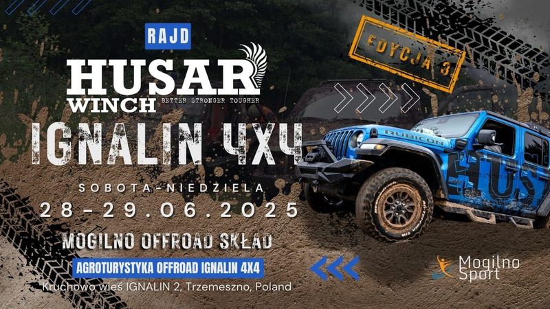 Husar Winch Ignalin 4x4 Edycja 3 Mogilno Offroad Skład