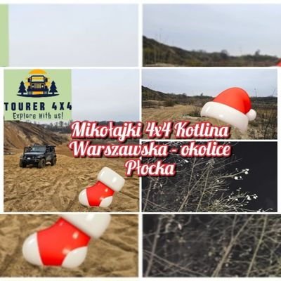 Mikołajki 4x4 Kotlina Warszawska - okolice Płocka