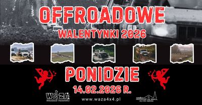 OFF-ROADOWE WALENTYNKI 2026 -  Eksploracja Ponidzia